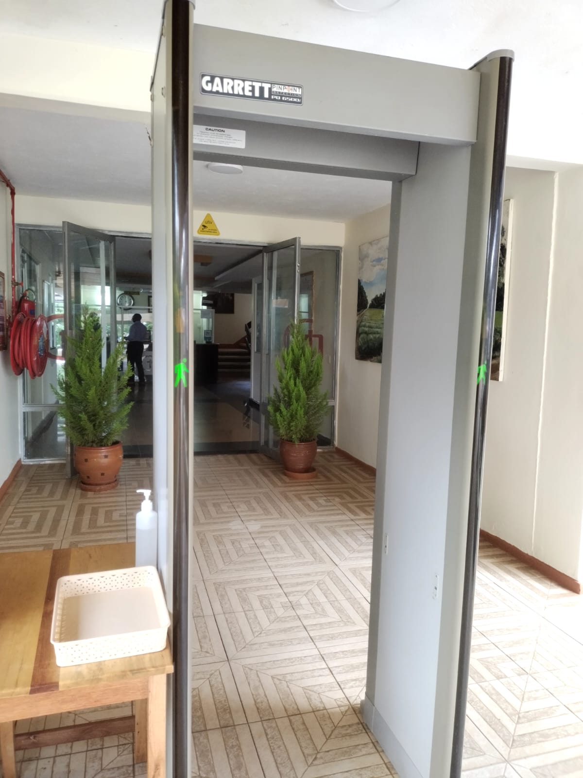 Walkthrough metal detector installation project Kenya