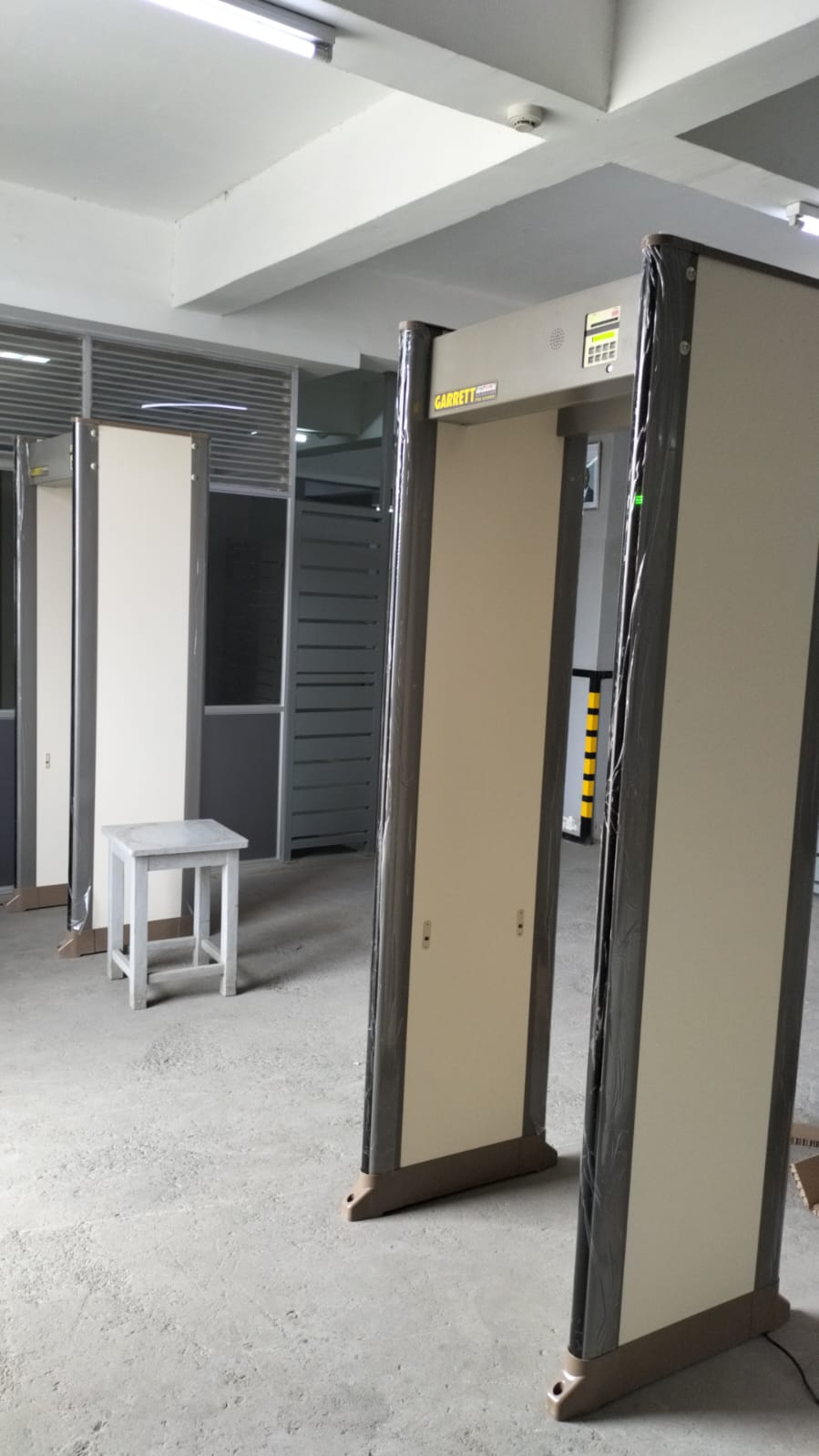 Multiple Garrett walkthrough metal detectors installed at facility in Kenya